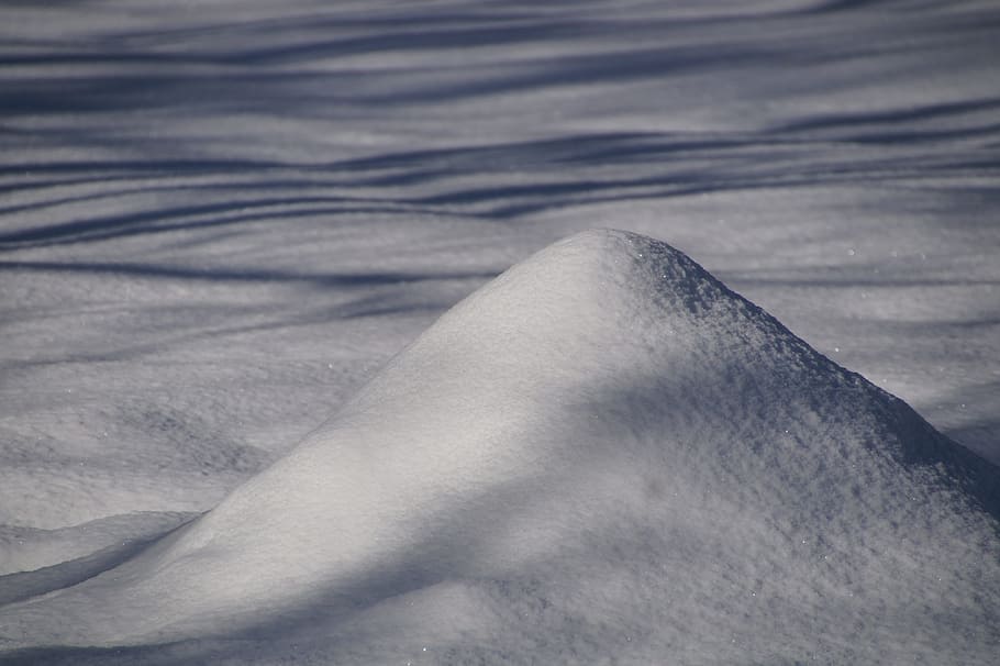 Snow, Winter, Shadow, Wintry, White, snowy, mood, nature, cold - Temperature HD wallpaper