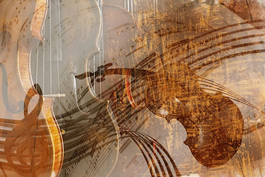 violin, background, texture, music, instrument, art and craft HD wallpaper