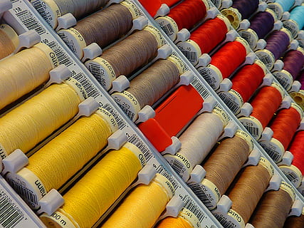 yarn, sew, hand labor, thread, coiled, sewing thread, textile HD wallpaper