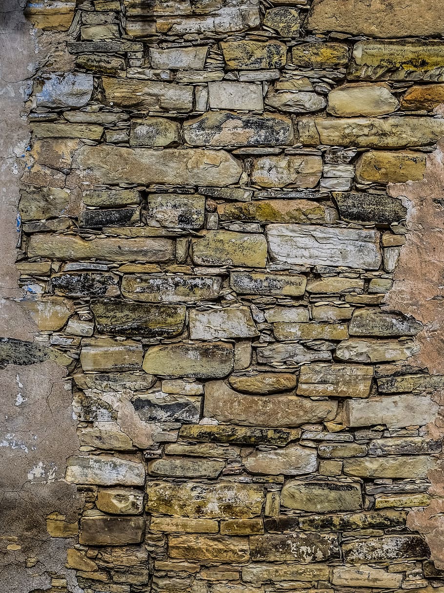 stone, wall, rough, old, pattern, stonewall, decay, brick, architecture HD wallpaper