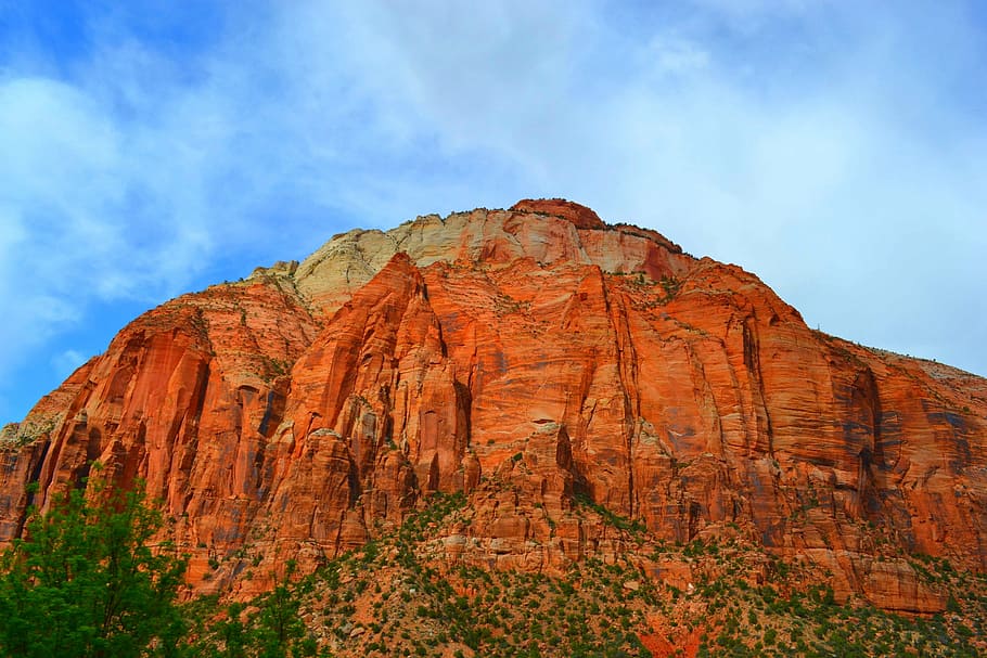 grand canyon, national park, zion national park, red, rocky, mountains, HD wallpaper