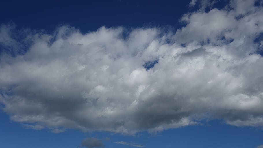 cumulus clouds, sky, background, cloud - sky, beauty in nature HD wallpaper