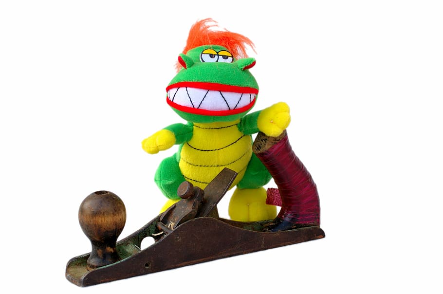 tool, old, plane, toy, work, master, joy, carpenter, figurine HD wallpaper