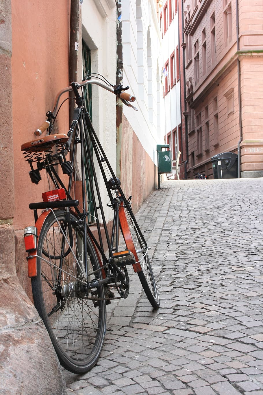 HD wallpaper urban bike old city bicycles means of transport