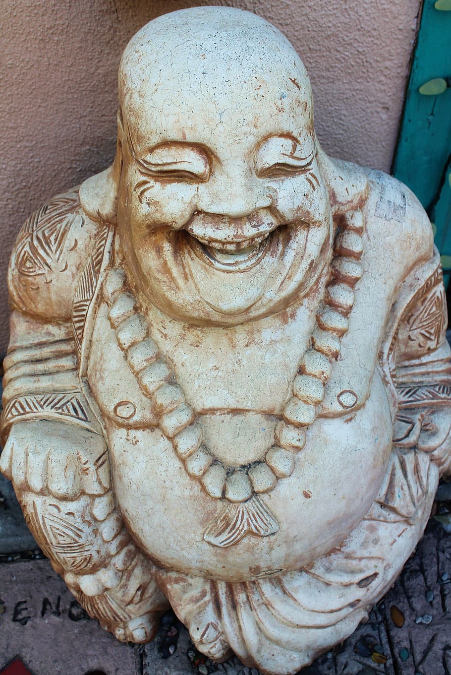 laughing buddha, buddhist, religion, statue, sculpture, happy, HD wallpaper