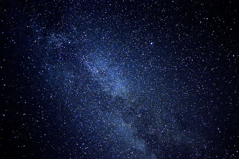 starry sky, stars, space, night, summer, nero, nothing, darkness, HD wallpaper