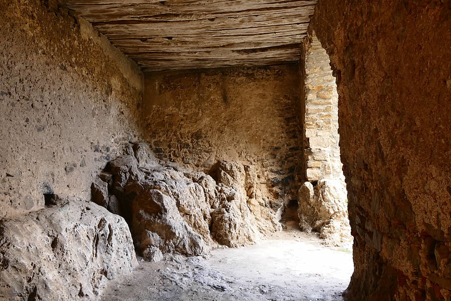 Crypt, Keller, Sicily, File, indoors, architectural column HD wallpaper
