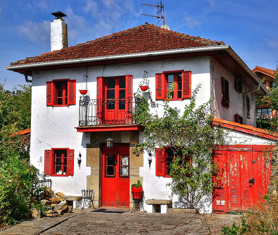 architecture, facade, house, old, building exterior, built structure HD wallpaper