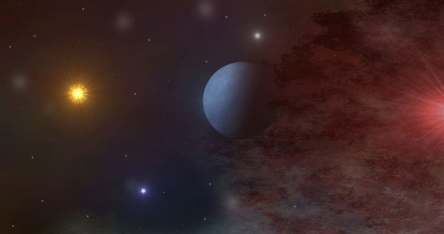 planet illustration, all, space, universe, space travel, solar system HD wallpaper