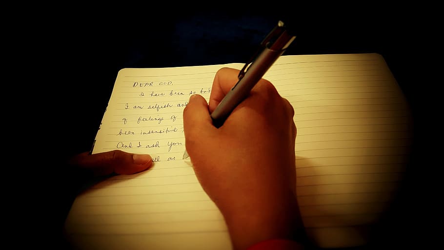 notes, message, words, human body part, human hand, writing HD wallpaper