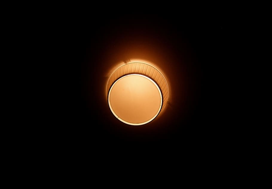 light, lamp, lantern, round, dark, bright, decorative, elegant HD wallpaper