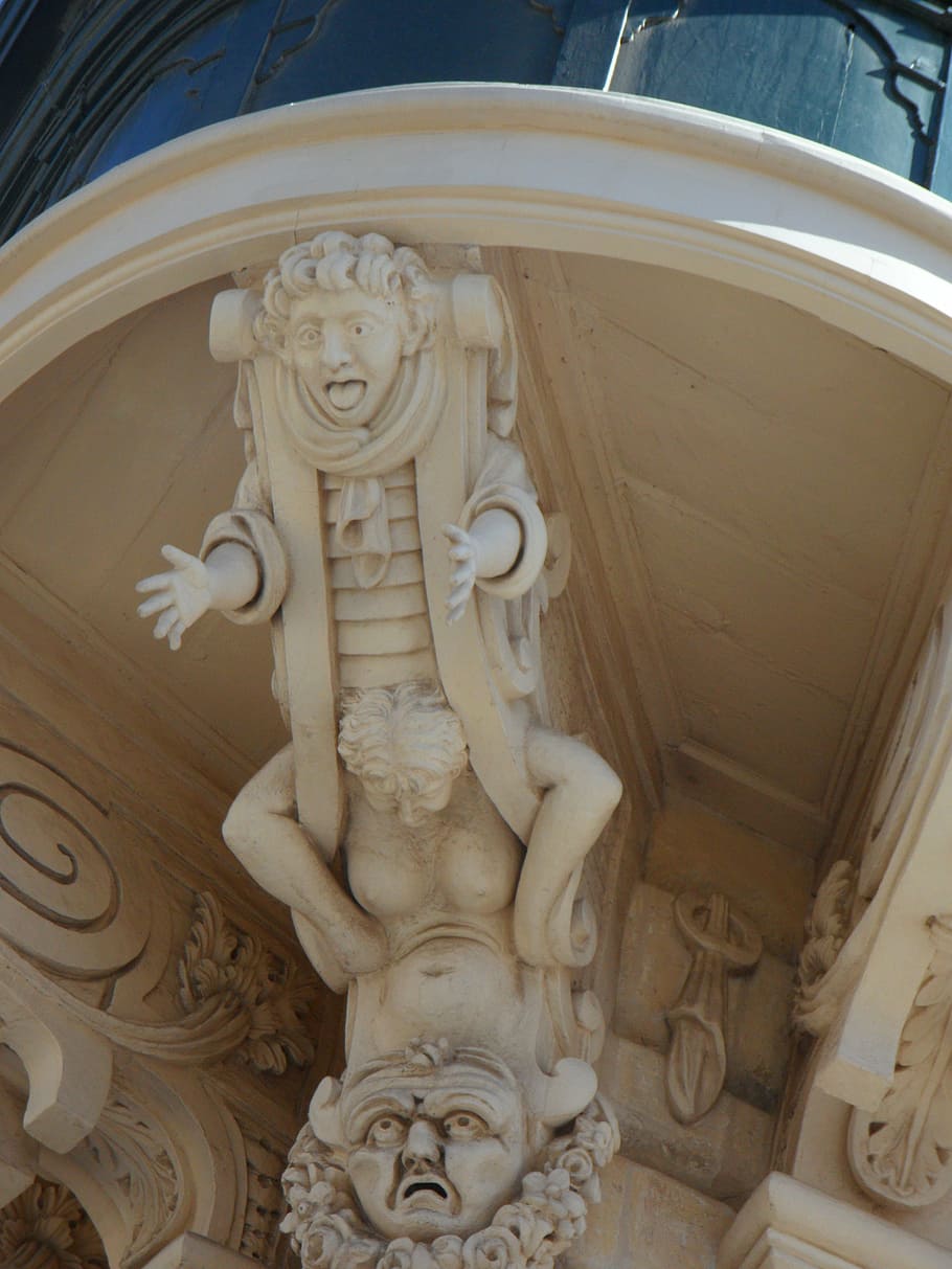 daemon, gargoyle, mythical creatures, sculpture, figure, art and craft HD wallpaper