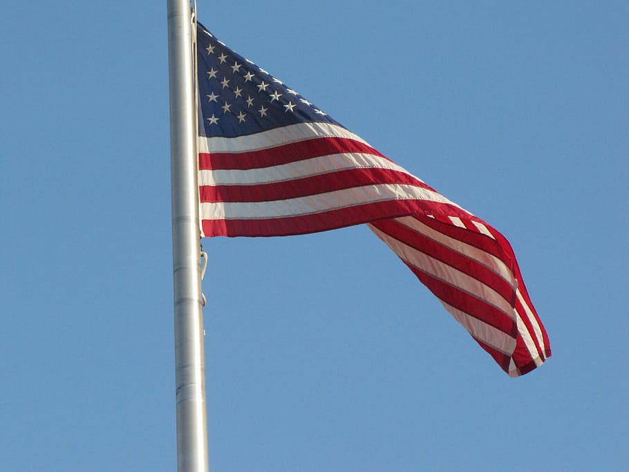 flag, red, white, blue, dom, july 4th, independence day, uSA HD wallpaper