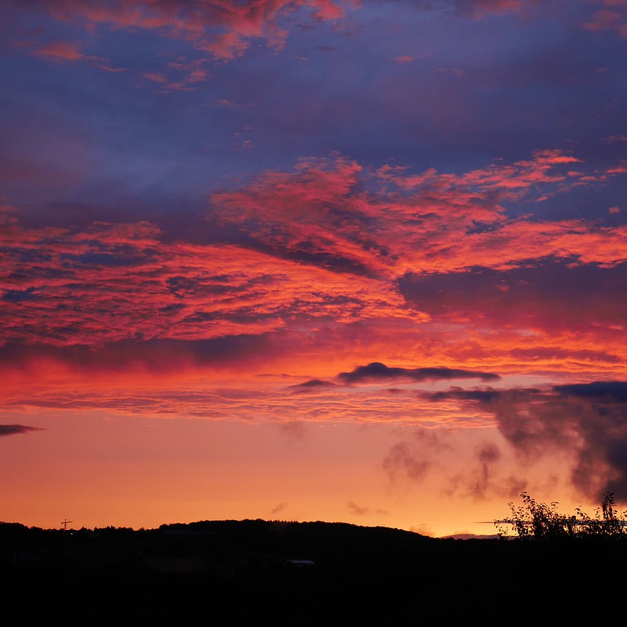 sunset, dusk, evening, cloud - sky, scenics - nature, beauty in nature HD wallpaper