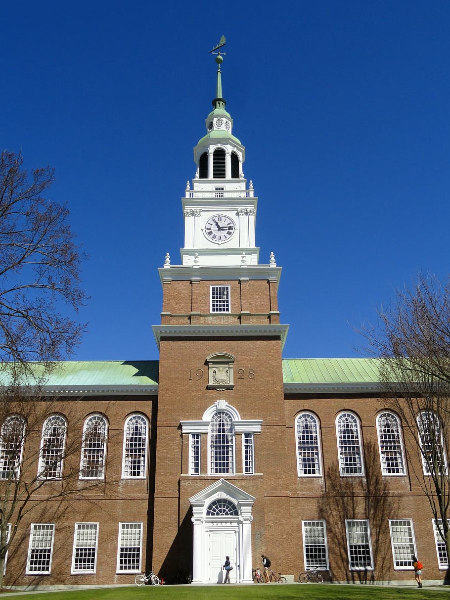 baker, memorial, library, dartmouth, college, building, education HD wallpaper
