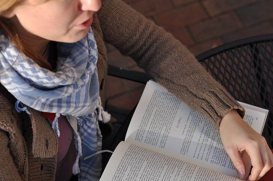read, study, reading, studying, real people, sitting, casual clothing HD wallpaper