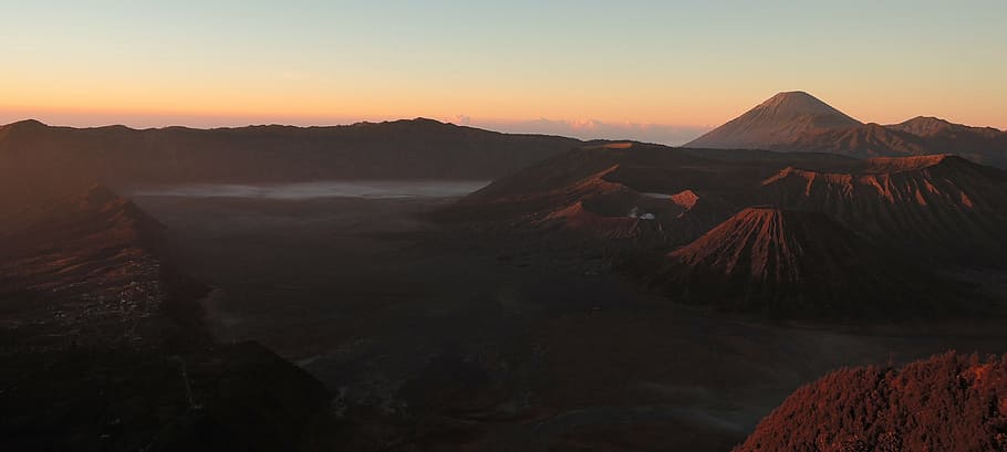bromo, indonesia, volcano, java, adventure, nature, mountain HD wallpaper