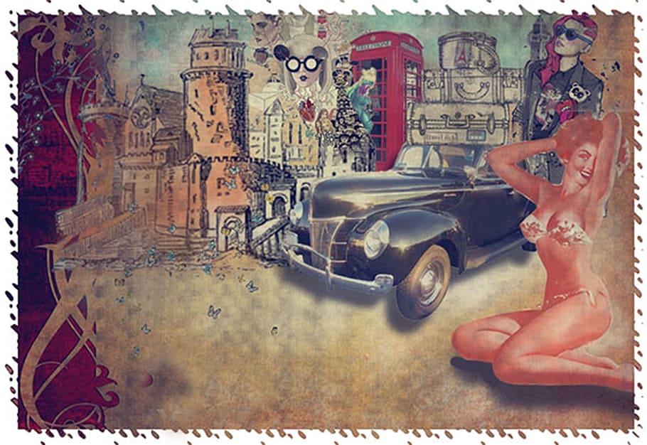 Ni, Na, not, old, old-fashioned, antique, dirty, retro Styled HD wallpaper