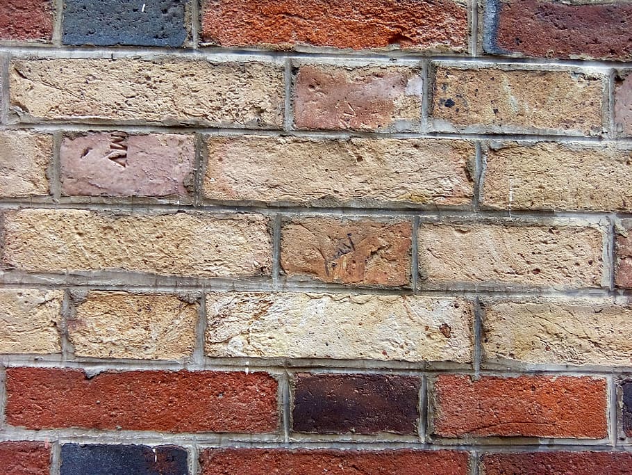 bricks, wall, abstract, architecture, building, dirty, aged HD wallpaper