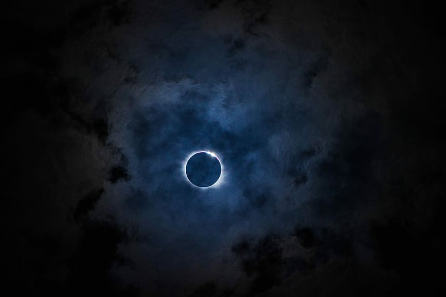 solar eclipse photography, moon eclipse, sky, night, night sky HD wallpaper