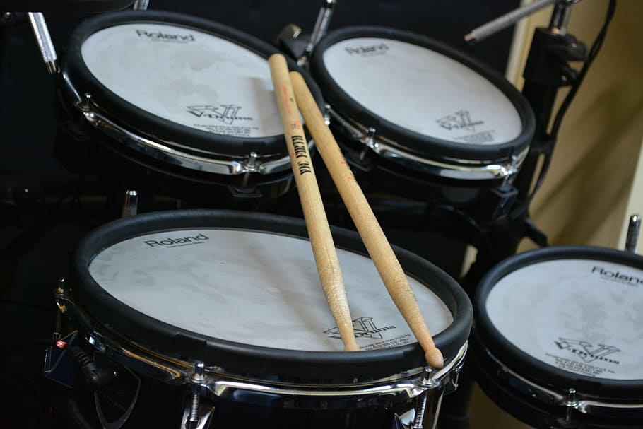 drumsticks, battery, music, drum - percussion instrument, musical instrument HD wallpaper