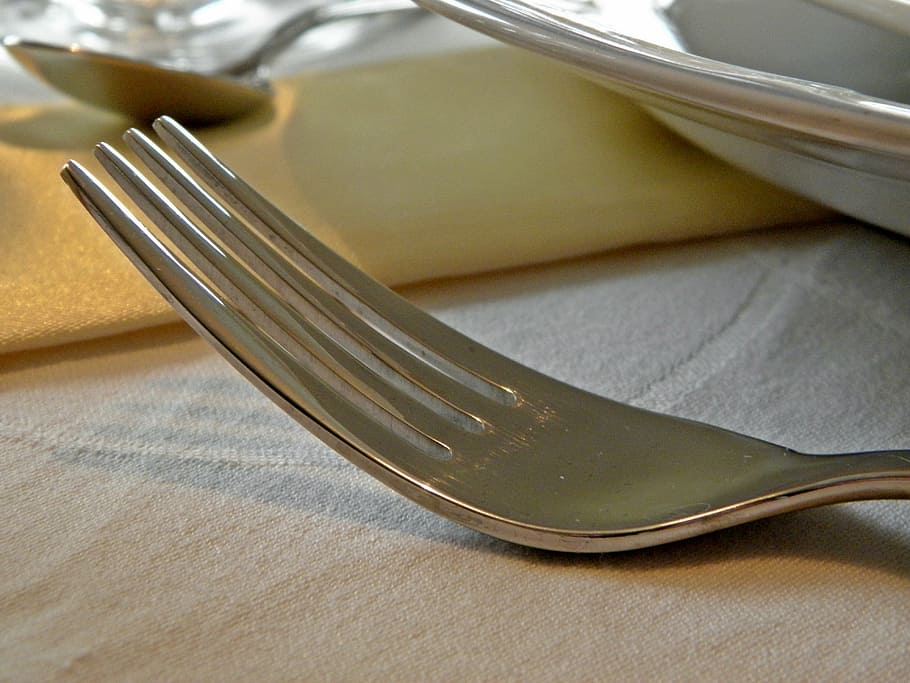fork, eat, silverware, tableware, cutlery, festive, kitchen utensil HD wallpaper