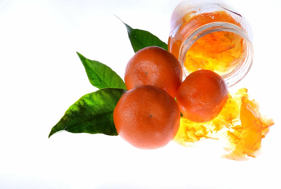 jam, orange, food, sweets, food and drink, fruit, healthy eating HD wallpaper