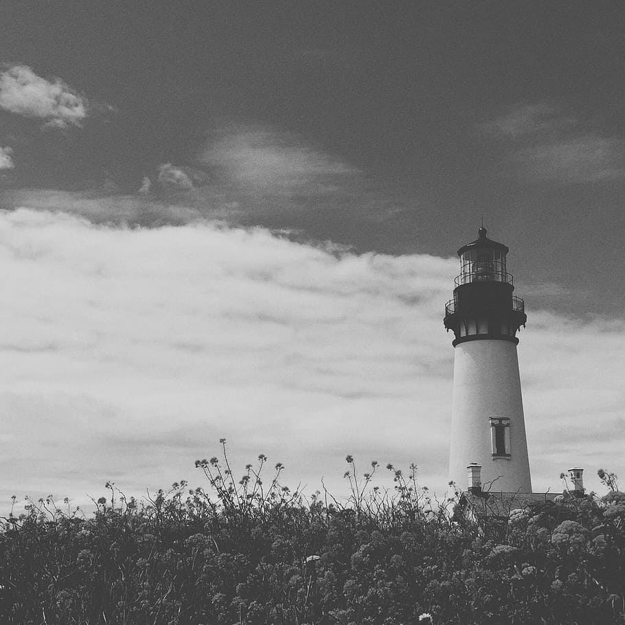 Lighthouse, Tower, Construction, building, structure, sea, coast HD wallpaper