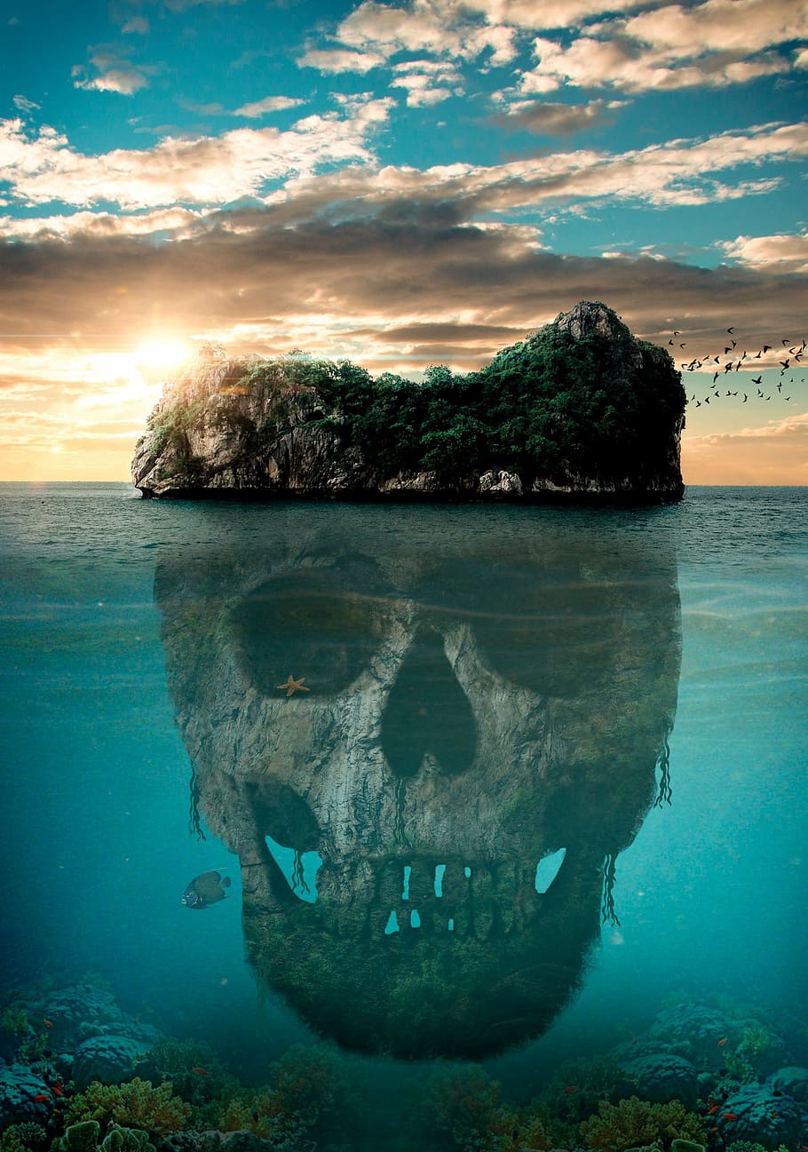 Jurassic World The Fallen Kingdom movie poster, water, sea, ocean, HD wallpaper