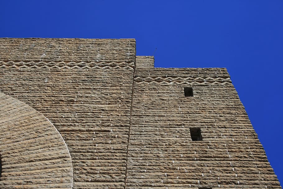 Monument, Monolith, Granite, architecture, commemoration, pioneers HD wallpaper