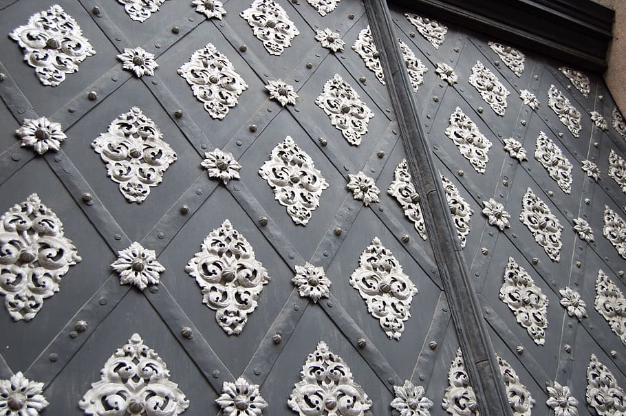 Door, Ornament, built structure, architecture, building exterior HD wallpaper