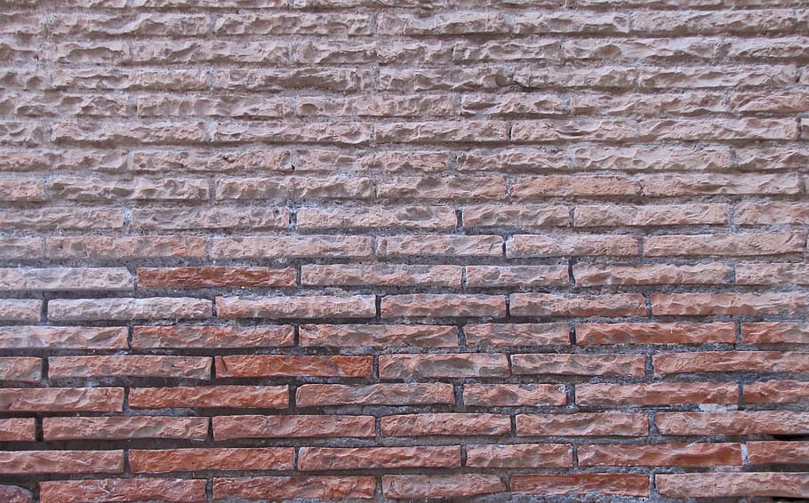 brick wall, bricks, brickwork, background, texture, material HD wallpaper