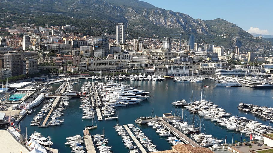 monte, carlo, monaco, water, transportation, nautical vessel HD wallpaper