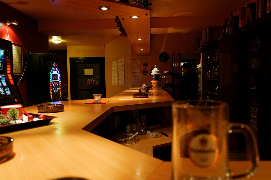 pub, counter, tap, drink, restaurant, control, ambience, indoors HD wallpaper