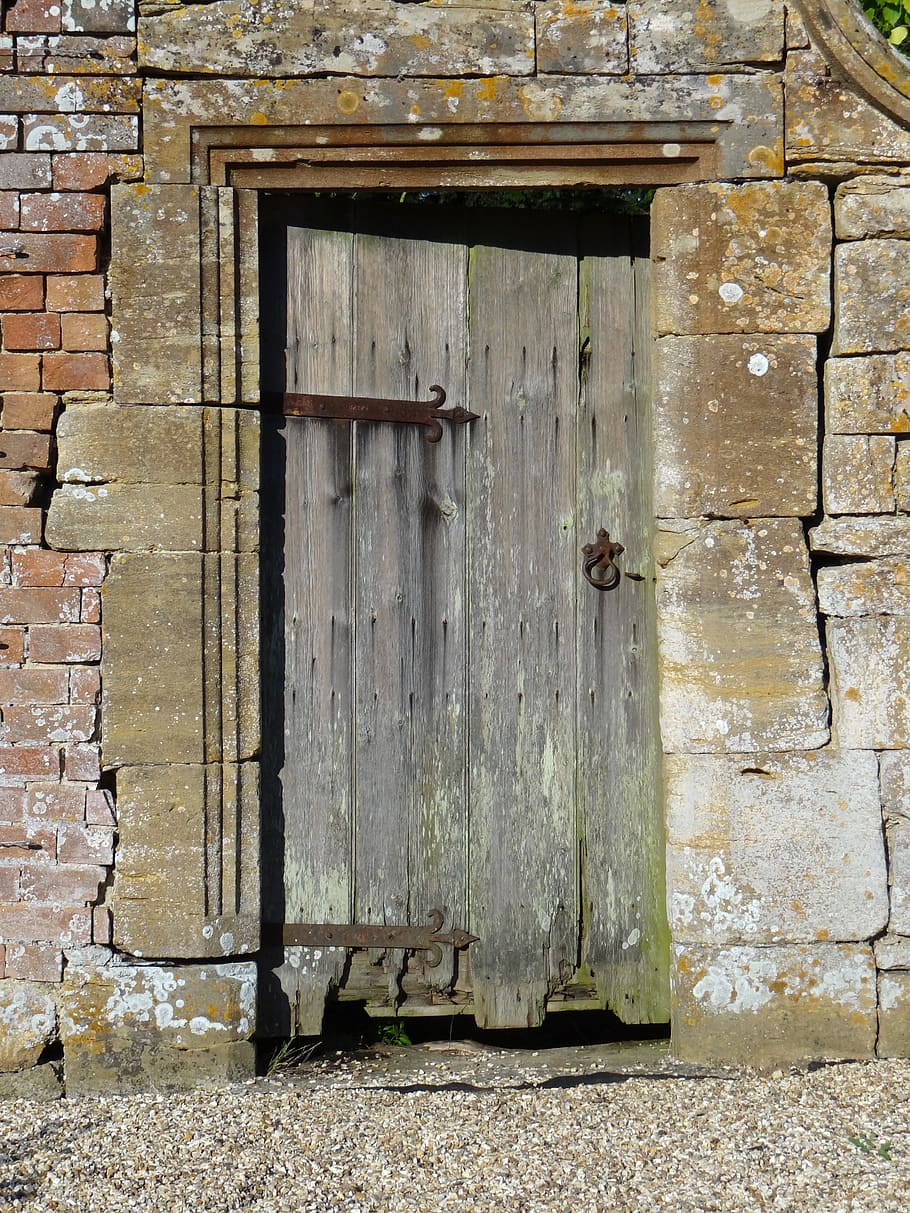 door, goal, old, old door, doors, wood, gate, input range, break up, HD wallpaper
