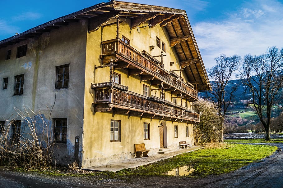 home, landscape, nature, architecture, built structure, building exterior HD wallpaper