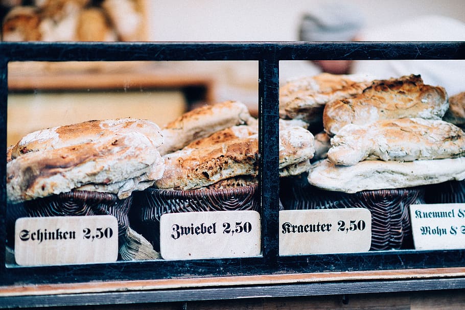 bake, bread, pastry, vendor, sell, restaurant, shop, cook, food HD wallpaper