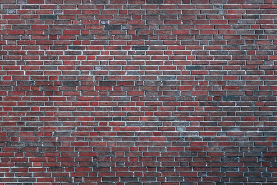 brick wall, close-up photo of red wall, pattern, city, perfect HD wallpaper