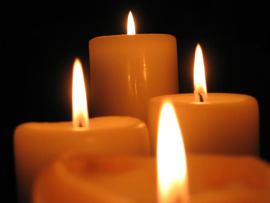 candle, night, warm, flame, heat, nocturne, fire, burning, heat - temperature HD wallpaper