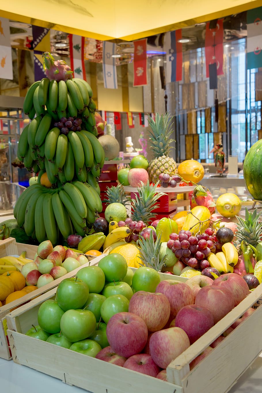 fruits, buffet dinner, western restaurant, food and drink, healthy eating HD wallpaper