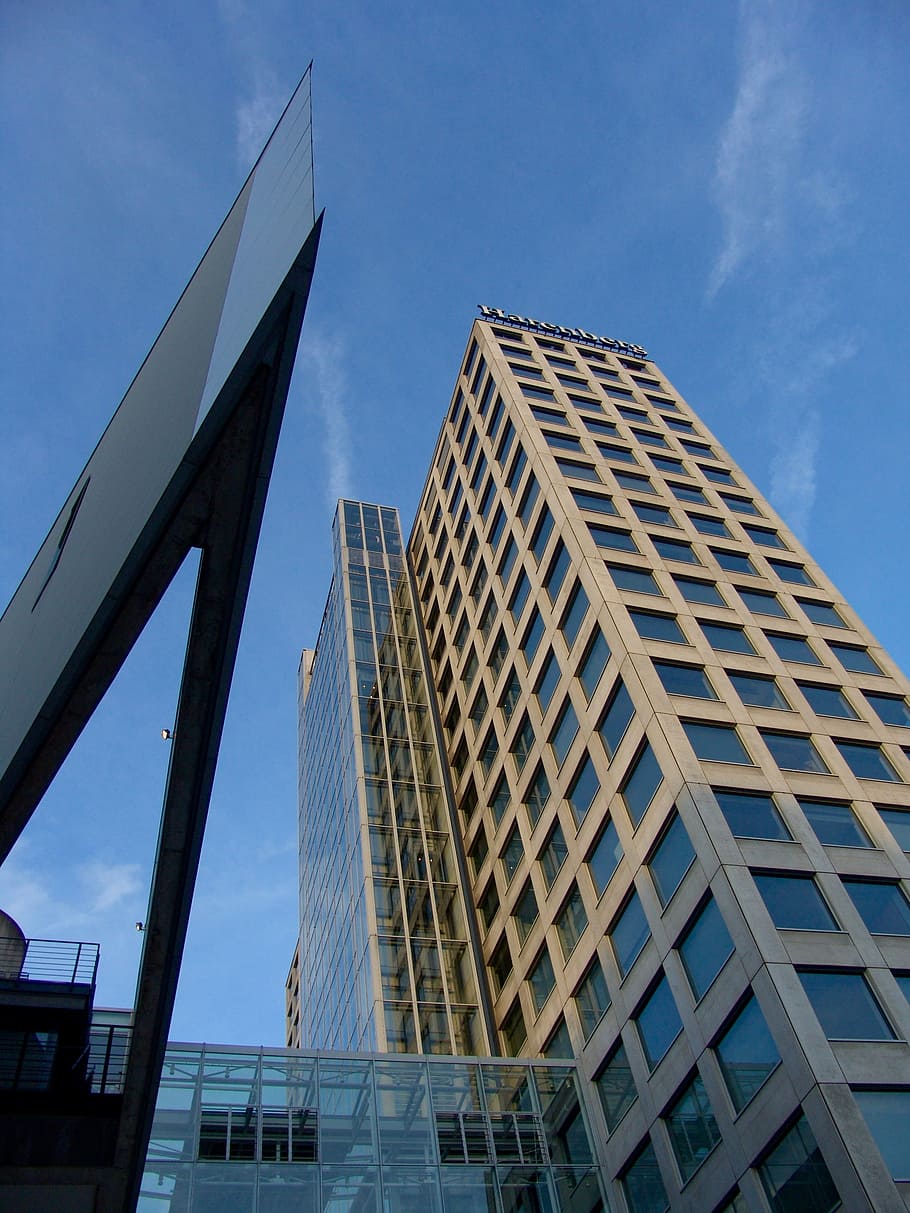 architecture, tower, building, dortmund, skyscraper, office HD wallpaper