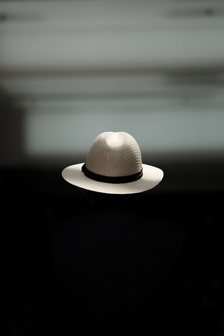 people, dark, room, hat, indoors, no people, clothing, close-up HD wallpaper