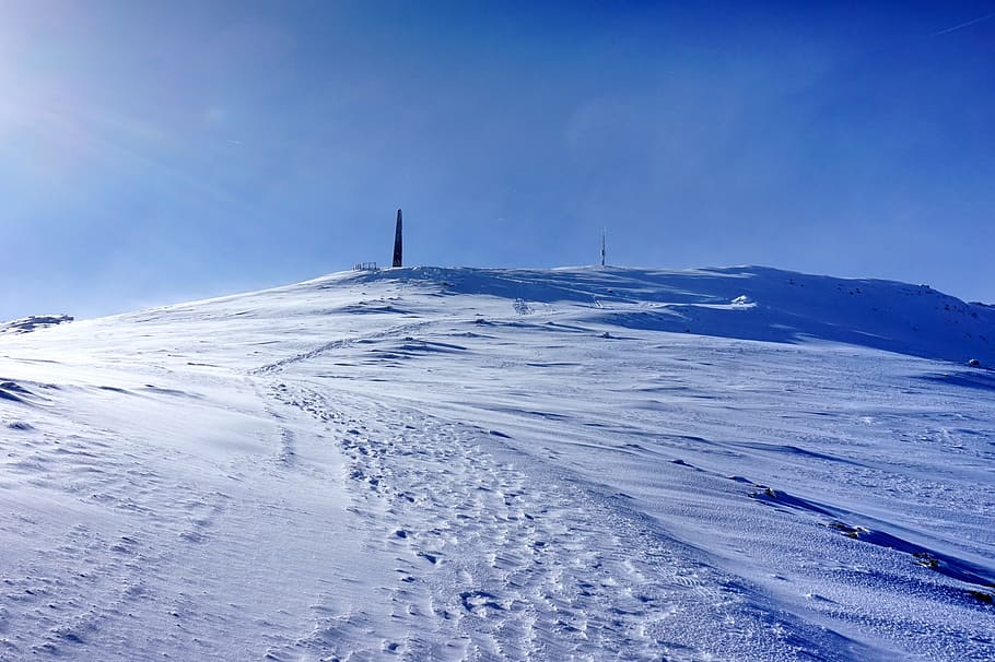 winter, snow, coldly, nature, leann, sölden, austria, cold temperature HD wallpaper