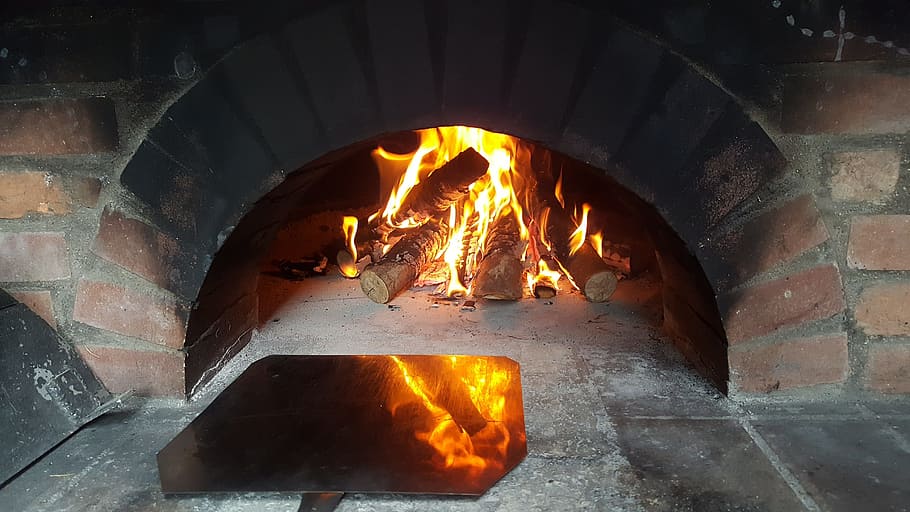 Bread Oven, Cooking, Pizza, boulanger, crispy, fire, fire - natural phenomenon HD wallpaper