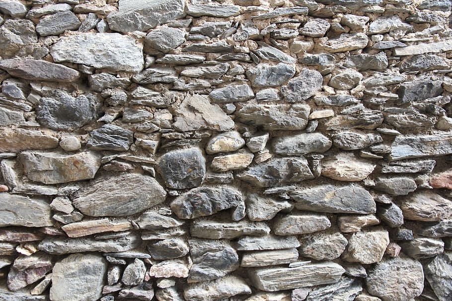 Stones, Background, Stone Wall, texture, rustic, facade, wall - Building Feature HD wallpaper