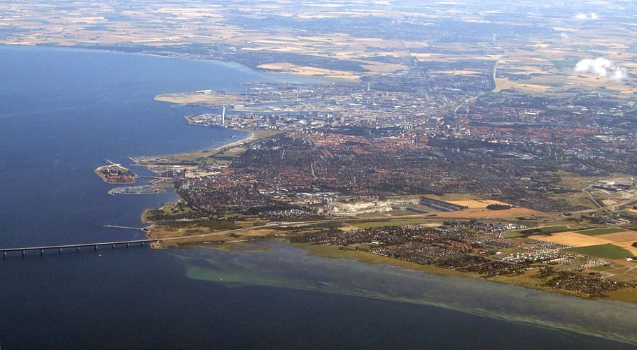 Full Aerial View of Malmo, 