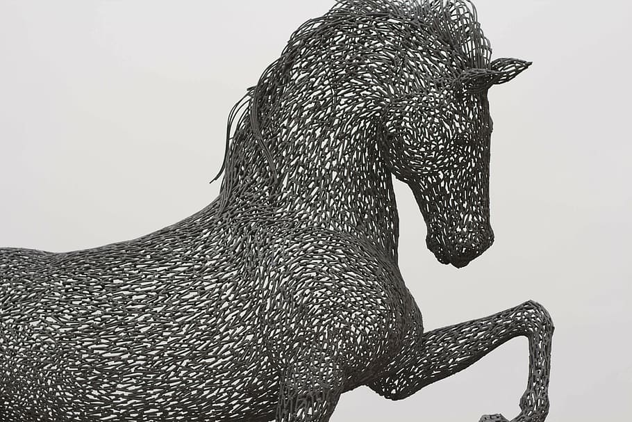 statue, horse, monument, animal, one animal, animal themes HD wallpaper