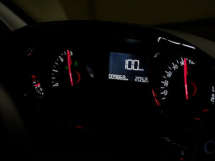 speedometer, cockpit, auto, fittings, car, vehicle interior HD wallpaper