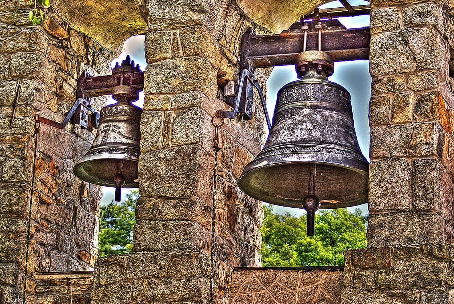 Bells, Bronze, Malopolska, the bells, bronze bells, the bell tower, HD wallpaper