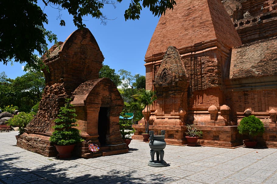 cham, po nagar, temple, ancient, vietnam, tower, religion, landmark HD wallpaper